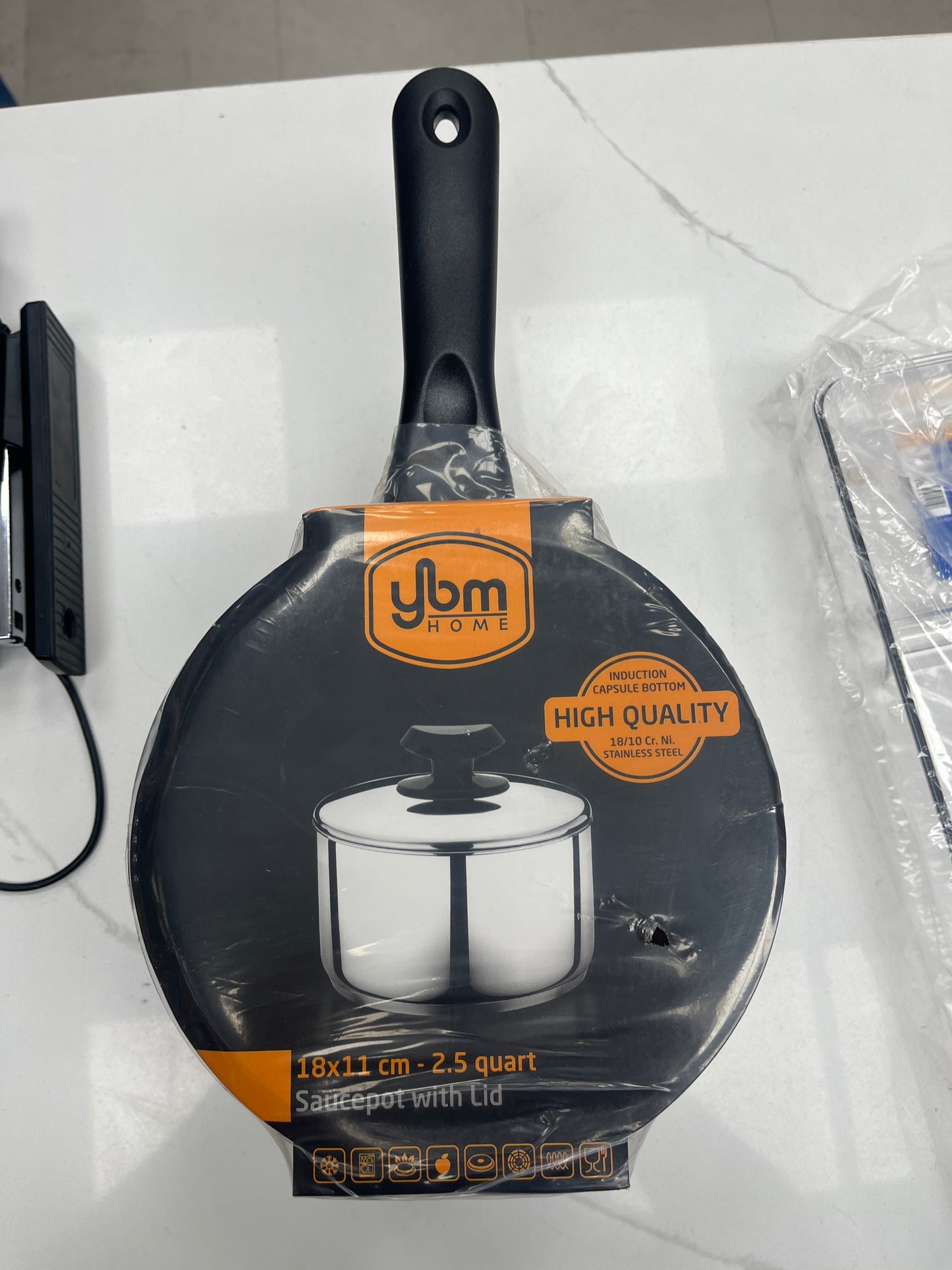 2.5 court sauce pot stainless steel