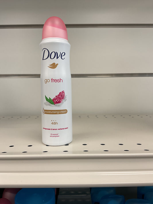 Dove pomegranate deodorant