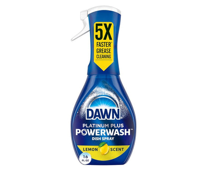 Dawn Platinum Plus Powerwash Dish Spray, Lemon Scent, 16 oz