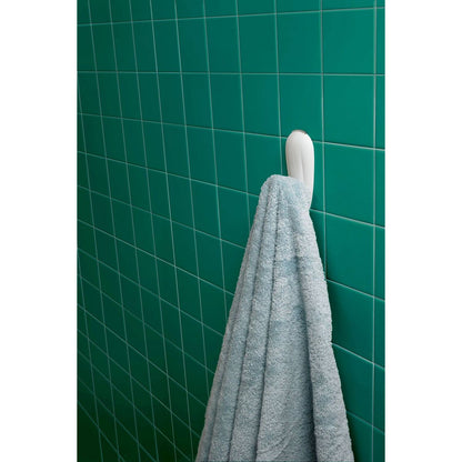 Command Large Bathroom Hook White: Heavy Duty Shower Hook