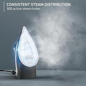 Rowenta Access Steam Iron, Clothes Iron with Steamer, Vertical Steaming, Maximum Steam Distribution, Anti-Drip Protection, Cinamon