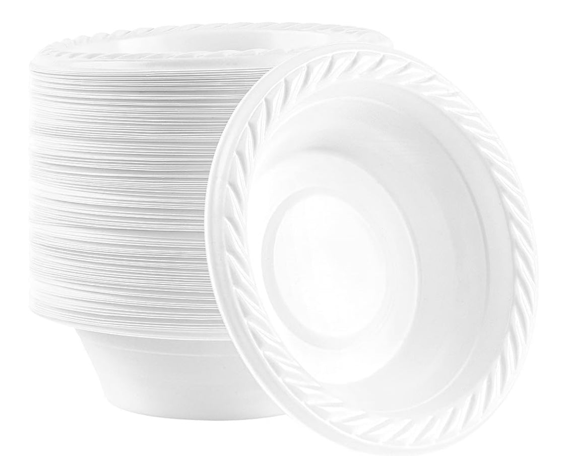 Plastic bowls 5oz 100pk