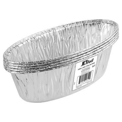 Oval S – Challah Aluminum Pans (5 Count)