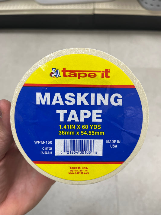 1.5"X 60Yd Msking Tape