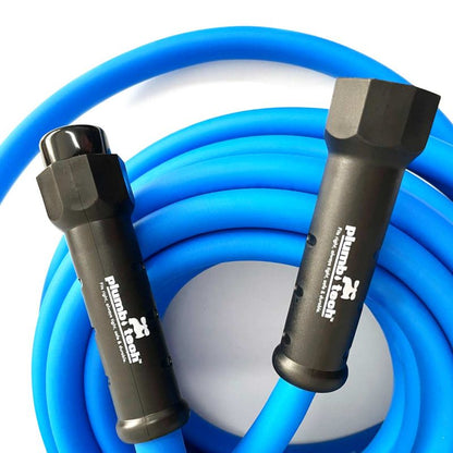5/8" x 100' Industrial Grade Dual-Purpose Blue Synthetic Rubber Hose