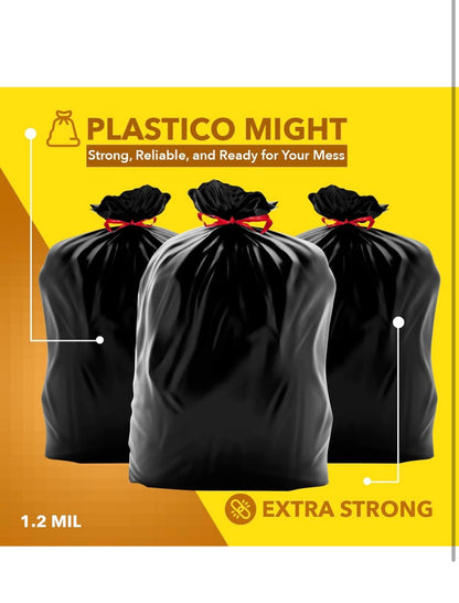 Plstico Trash bags 90 count 30 gallon