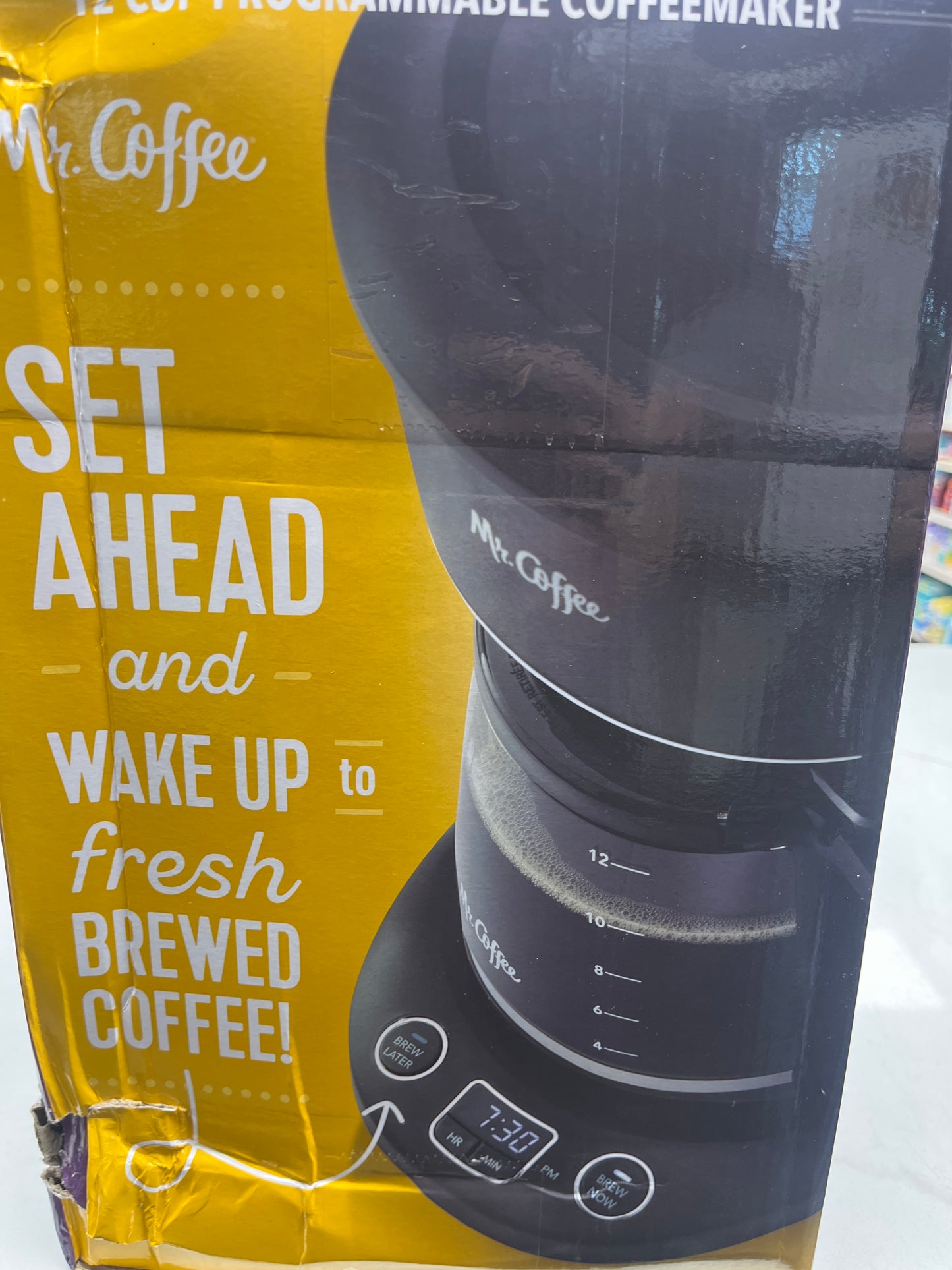 Mr. coffee 12 cup programmable, coffee maker