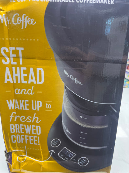 Mr. coffee 12 cup programmable, coffee maker