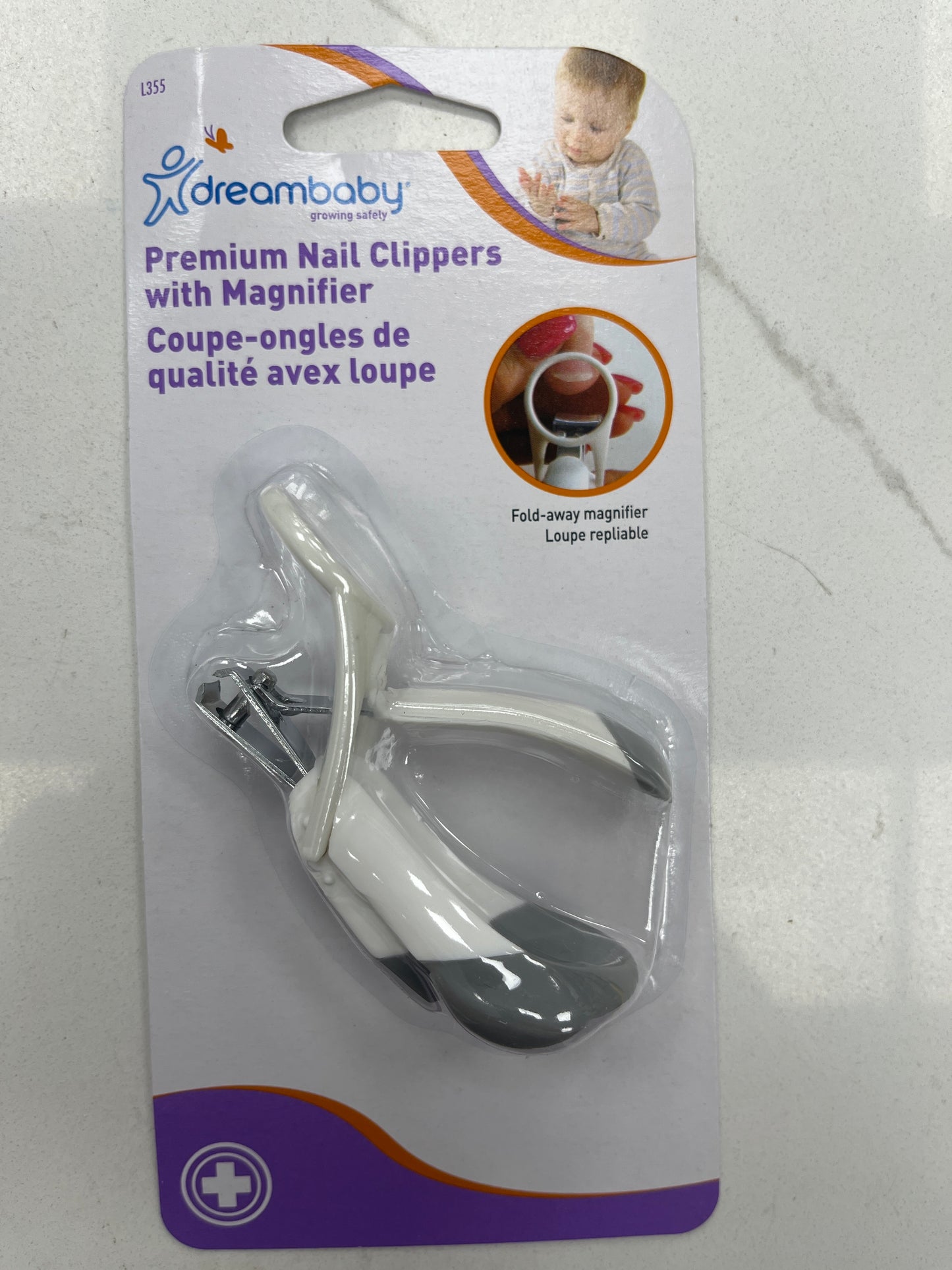 Baby Nail clipper with magnifying glass
