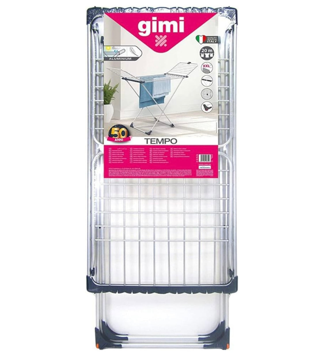 GIMI drying clothing rack quality made in Italy