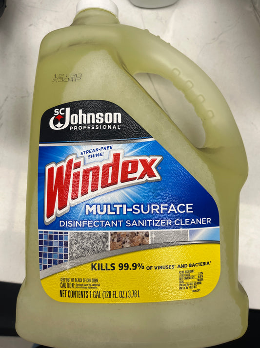 Windex Multi Disinfectant 1 gal 128oz