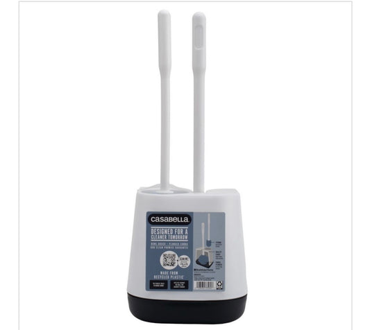 CASA-PLUNGER/BOWL BRUSH CADDY