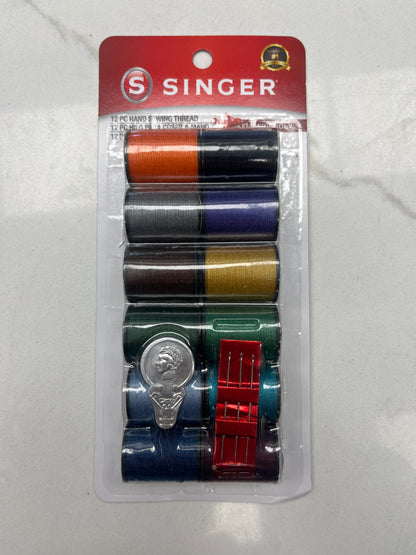 SINGER-SEWING THREAD – 12 ct BOLD COLORS