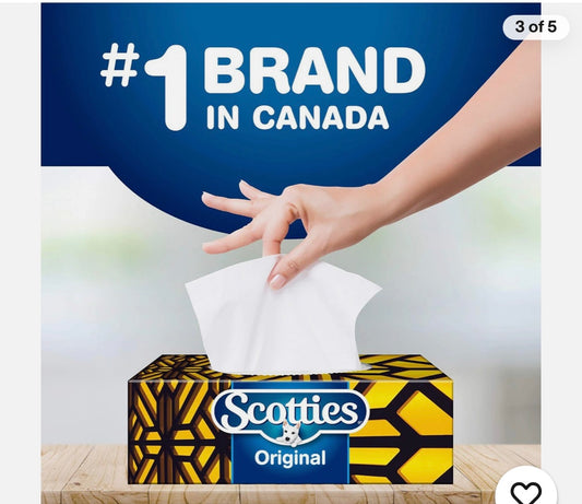 Scotties Premium 2-ply Facial Tissue - 126ct