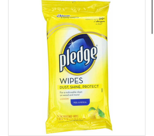 PLEDGE WIPES -LEMON-24 WIPES