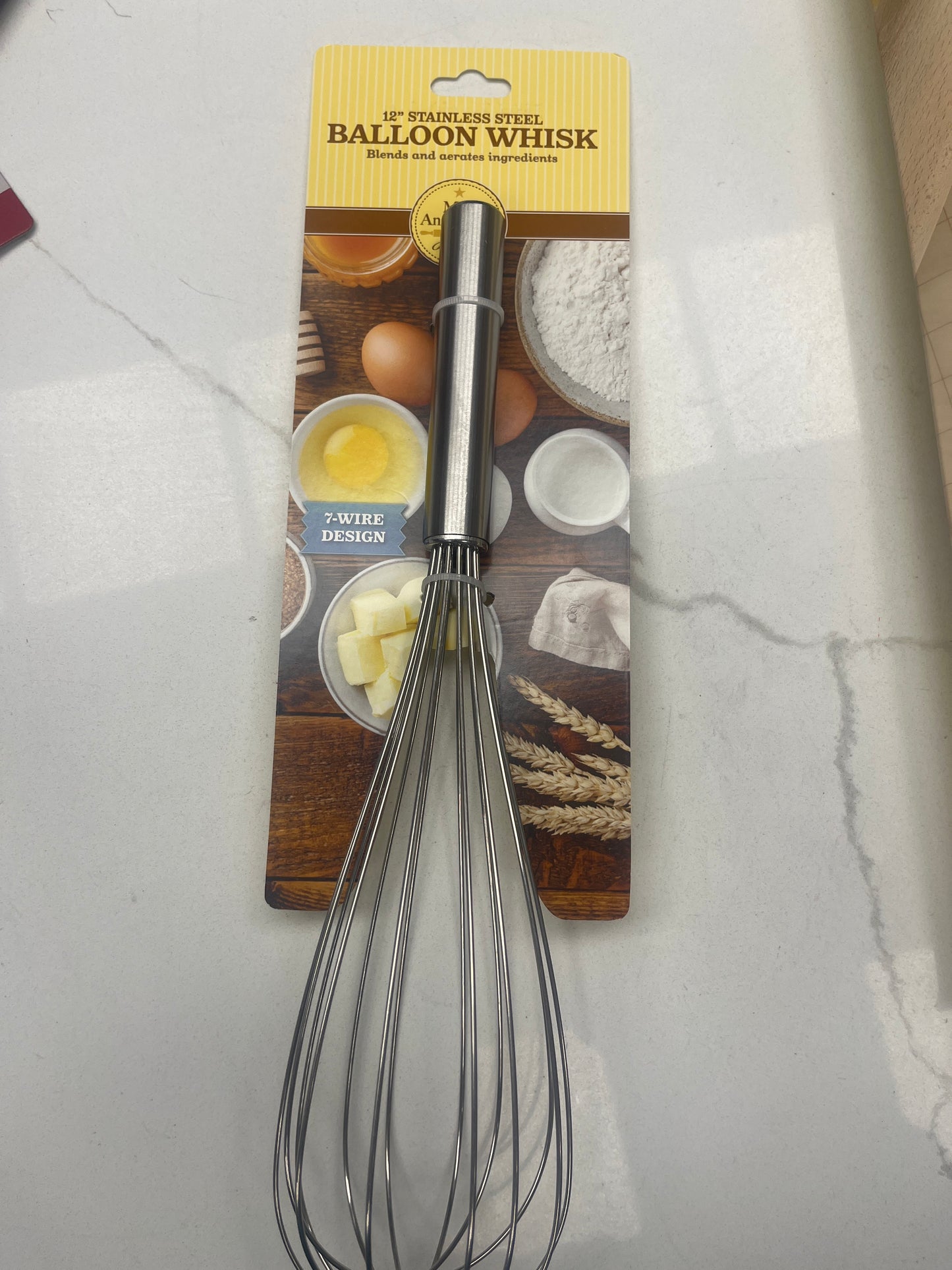 12 inch stainless steel whisk