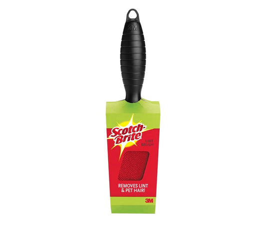 Scotch-Brite Lint Brush, Lint Remover for Pet Hair, Cat Fur, Dog Fur and Fluff, Great for bedding, Sofas, & Clothing, Resuable, Double-sided Head, No adhesive, 1 Pack