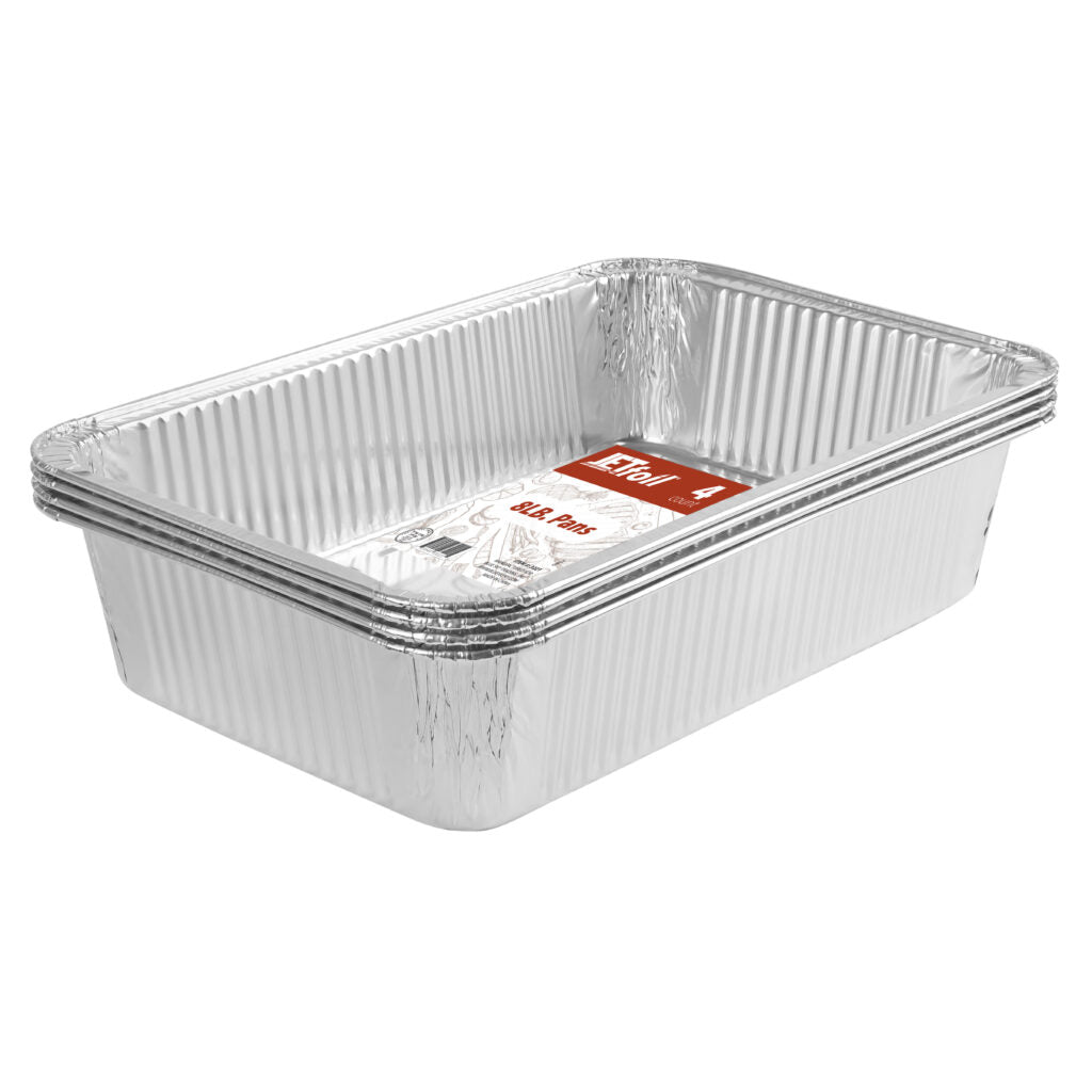 Oblong 8lb. Pan New Design (4 Count)