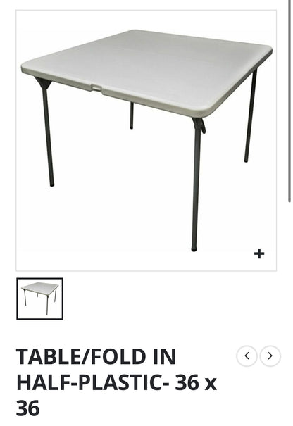 36x36 Table