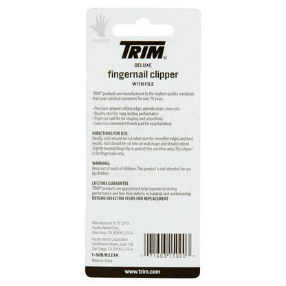 Fingernail clipper deluxe ￼
