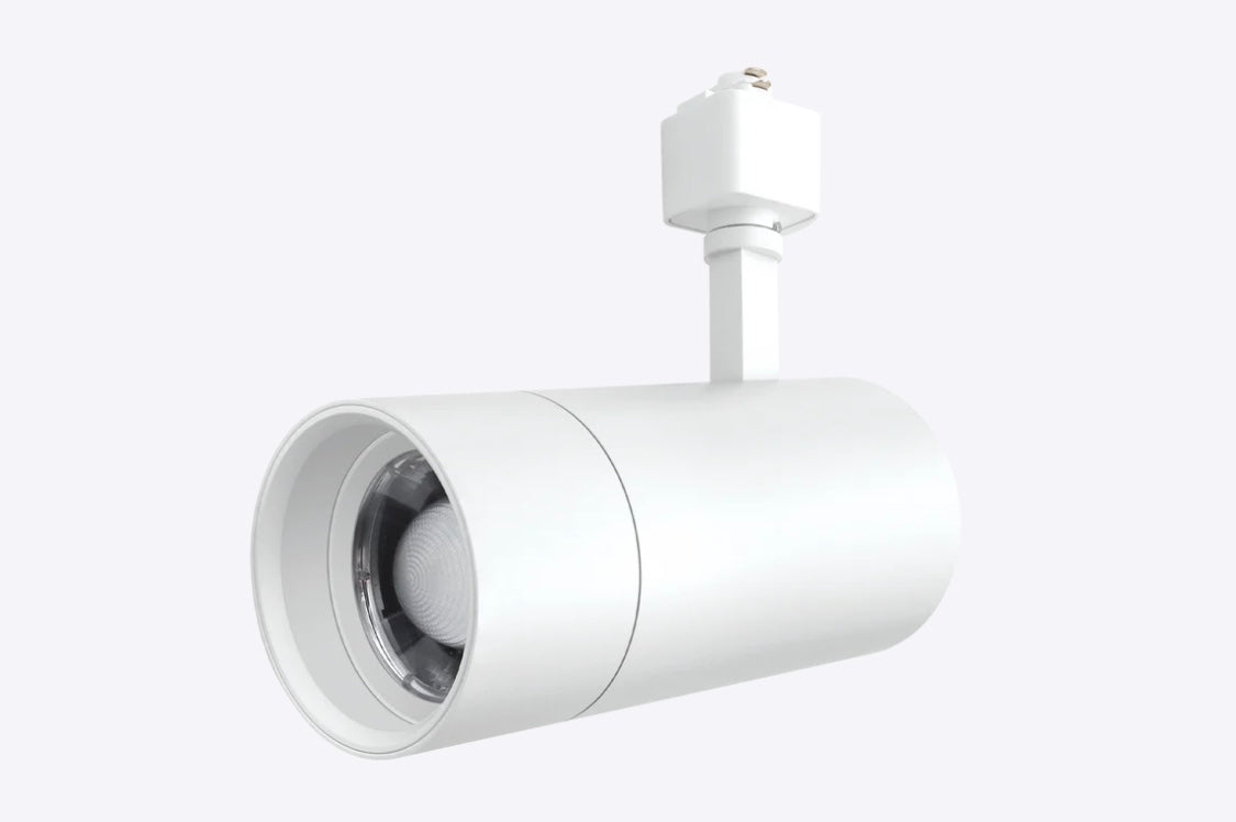 Luxrite LR43875 3" ZOOMABLE H-TRACK HEAD - 5 CCT SELECTABLE WHITE FINISH