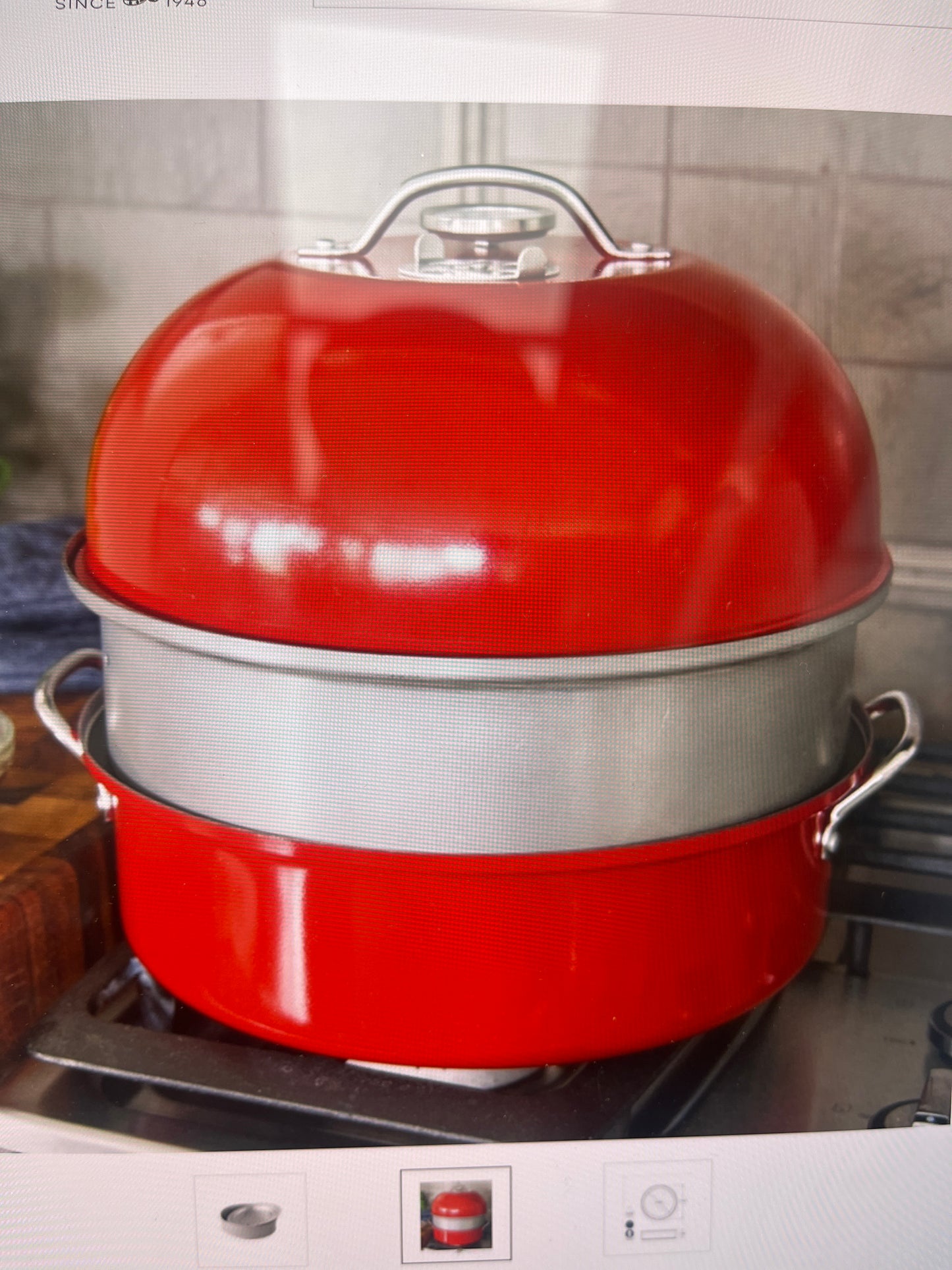 Kettle Smoker extender kit