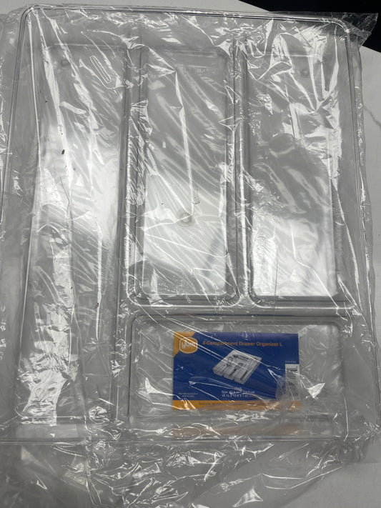 Four compartment drawer organizer 40 x 32