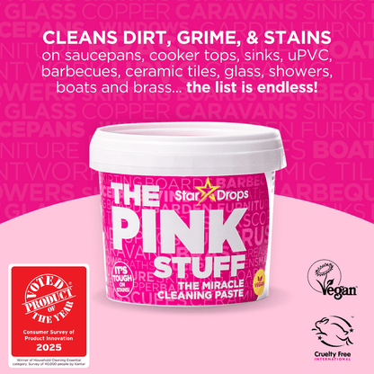 The Pink Stuff, Miracle Cleaning Paste, All-Purpose Cleaner, 17.63 oz.