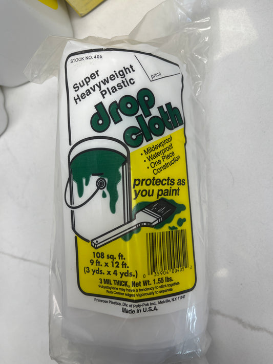 3.0 mil 9 X 12 ft. Drop Cloth