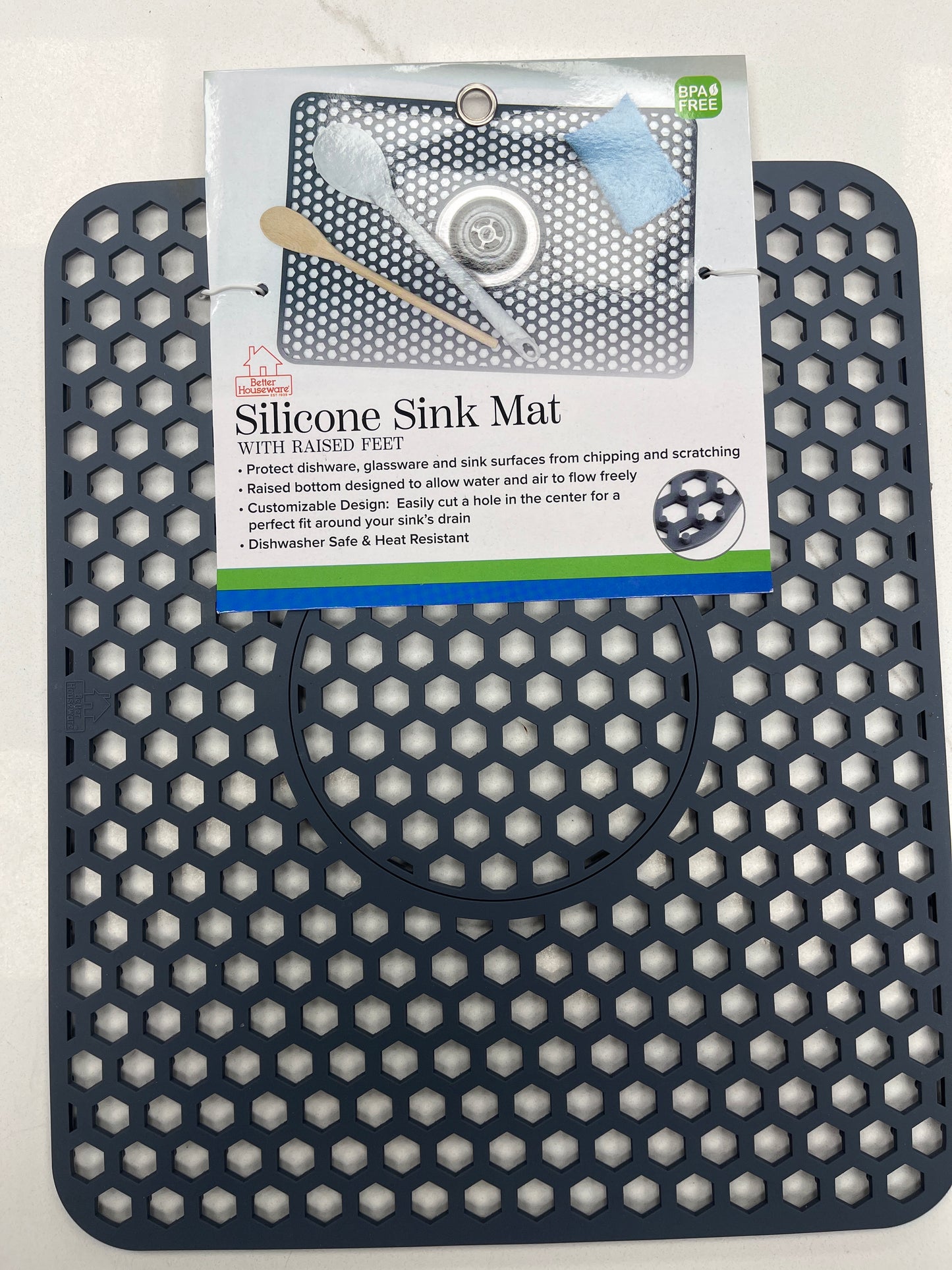 Silicone Sink Mat 12x10”
