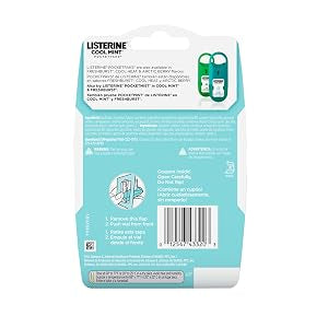 Listerine PocketPaks Breath Strips, Cool Mint, 24-Strip Pack, 3 Pack