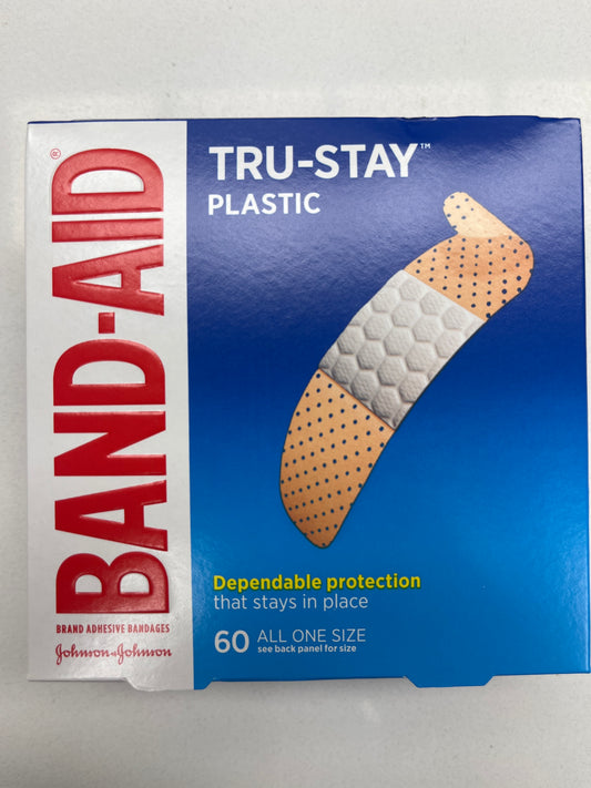 Band-Aid Plastic Strips 60