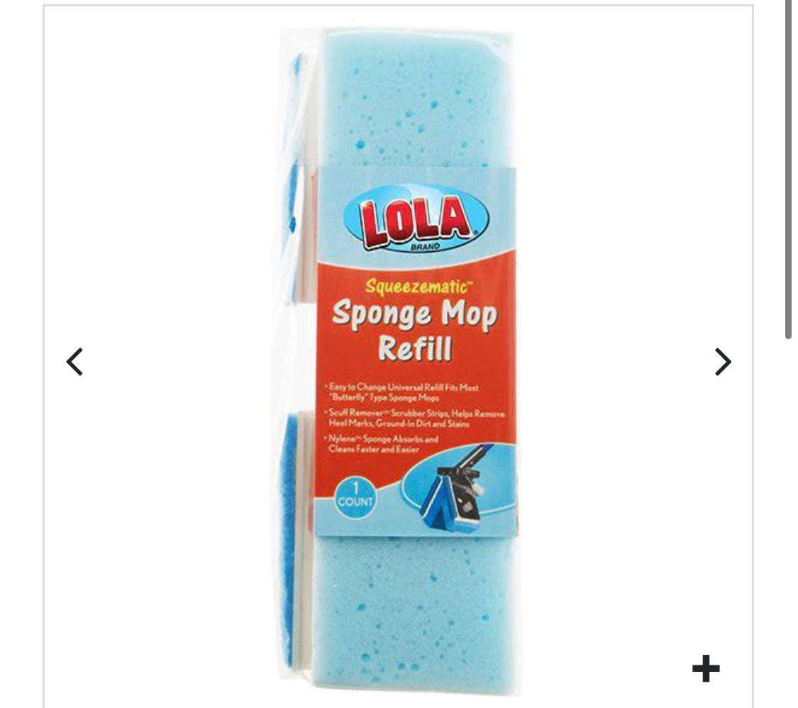 SPONGE MOP REFILL FOR LOLA #01203