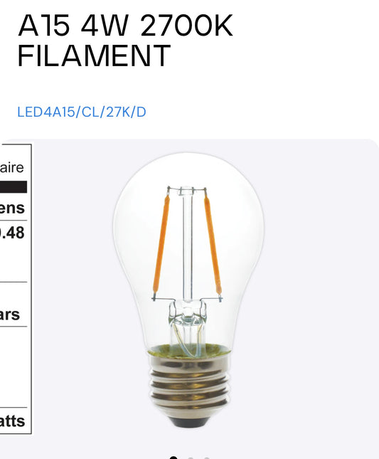 Luxrite LR21623 LED A15 Bulb