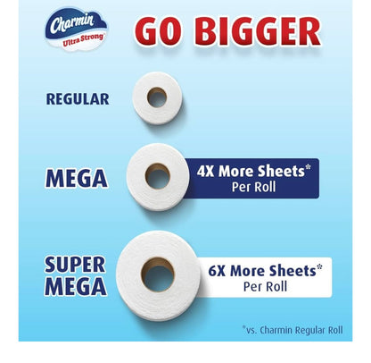 Charmin Toilet Paper MEGA 12 = 72