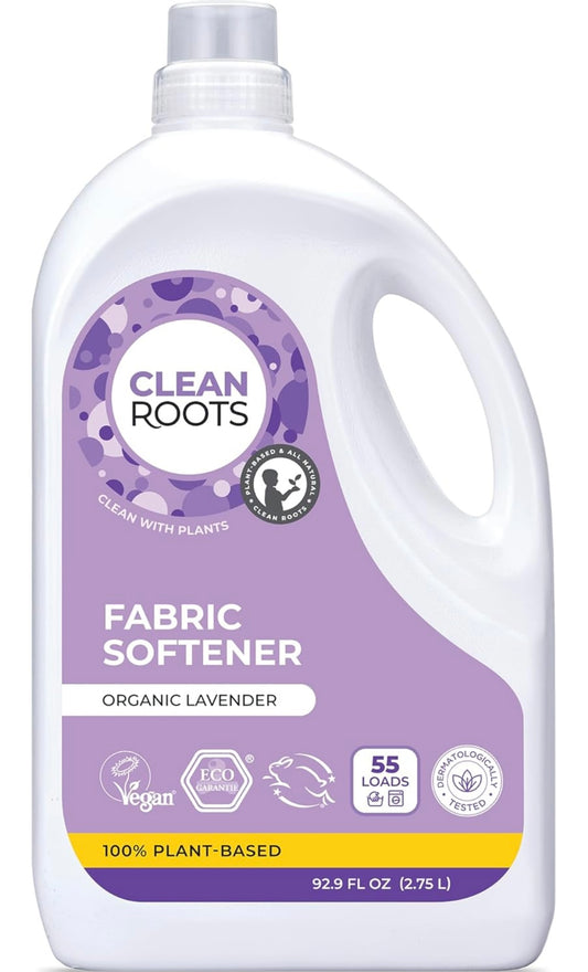 Clean roots, fabric softener, organic lavender