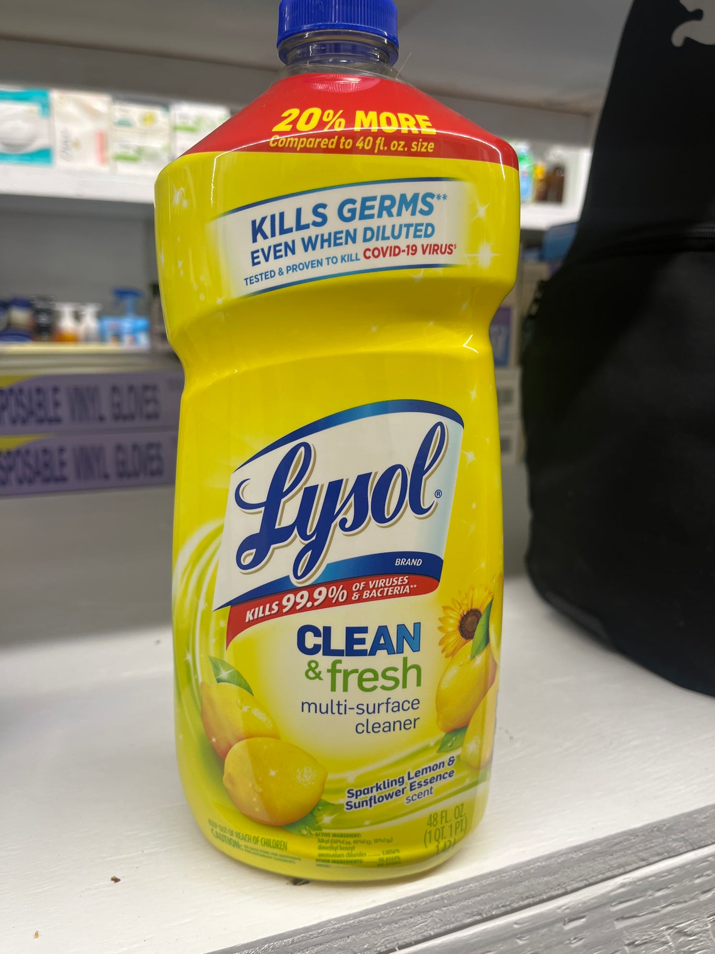 Lysol All Surface Lemon 48 oz.