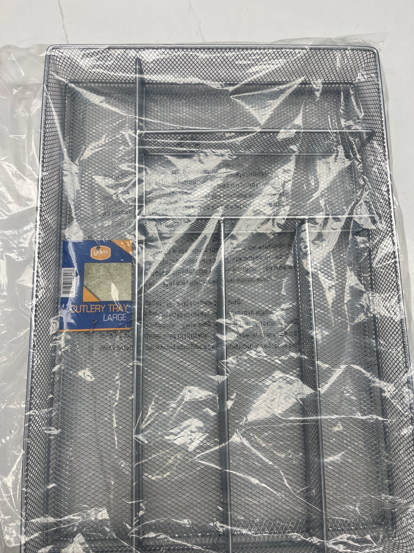 Cutlery Trey mesh large silver