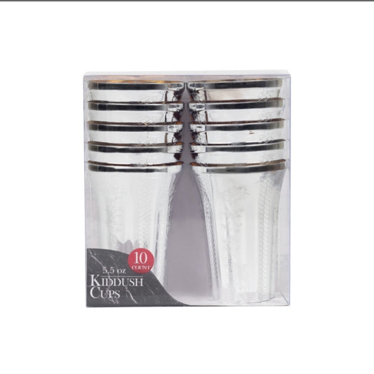 Kiddush cups 5.5oz 10 count