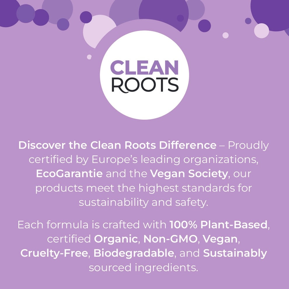 Clean roots laundry detergent organic lavender 9.29oz