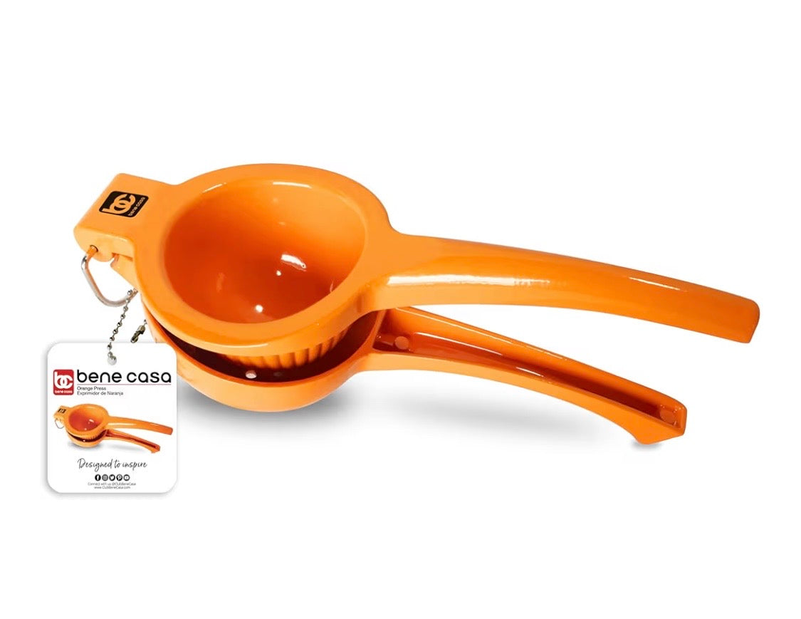 Benecasa Orange Squeezer with Orange Handle