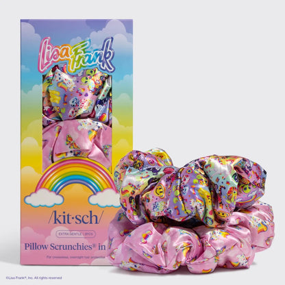 Kit.sch/ pillow scrunchie in satin