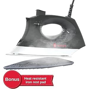 SINGER(R) SteamCraft Plus 2.0 Steam Iron (1800W), Auto Shutoff - Black