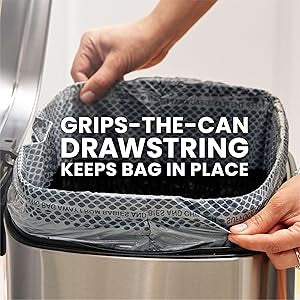 Glad ForceFlex MaxStrength Kitchen Trash Bags, 20 Gal, Fresh Clean Febreze, 80 Ct