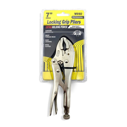 Locking grip pliers, extra holding power 10 inches
