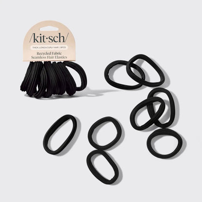 Kit.sch/ thick, long curly hair hair ties 8pk