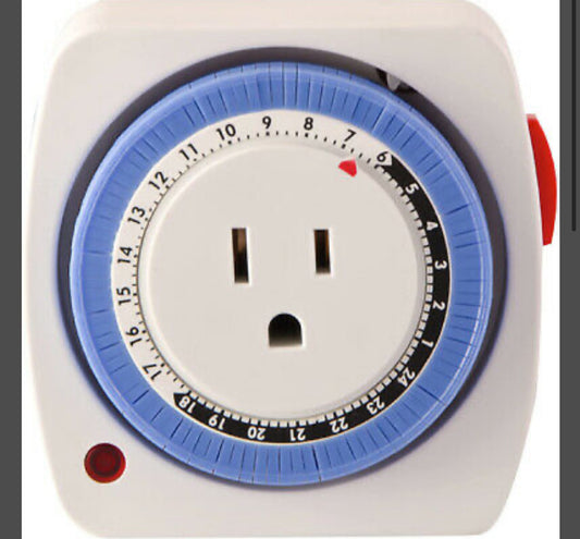 Go green 24 hour timer ￼