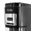 Mr. Coffee Automatic 12 Cup Burr Mill Coffee Grinder with 12 Custom Grinders, Black/Stainless Trim