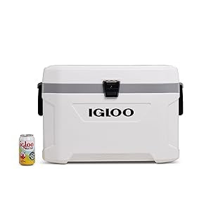 Igloo 54 Qt Marine Ultra Cooler, White