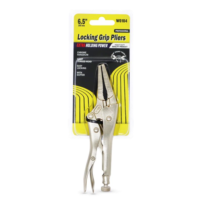 Locking grip pliers 6.5 inches